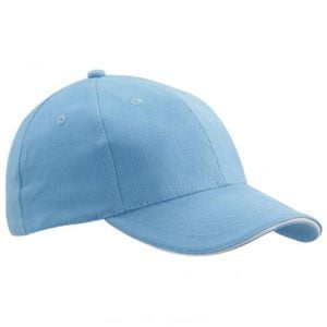 Casquette golf en coton brossé